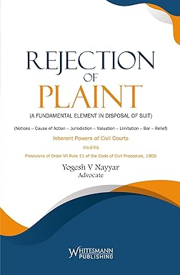 Rejection-of-Plaint--A-Fundamental-Element-in-Disposal-of-suit